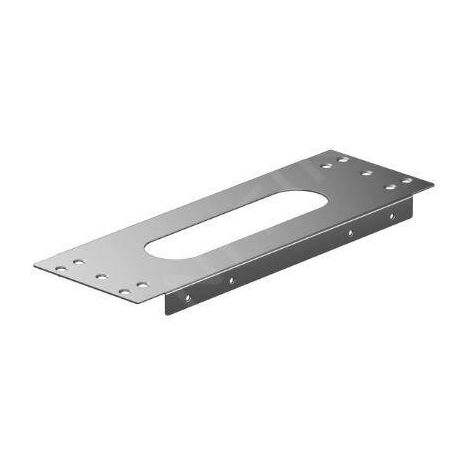Plaque de montage hansgrohe sBox, pour montage sur bord de