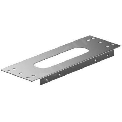 Plaque de montage hansgrohe sBox, pour montage sur bord de