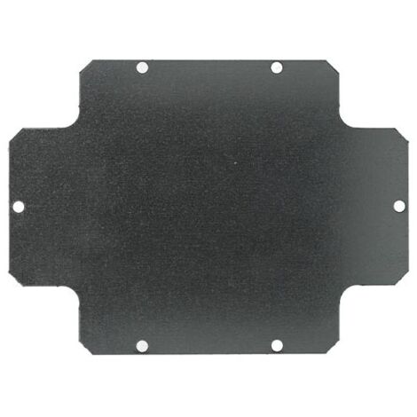 Plaque de montage métal 250x200mm pour boite de dérivation CP