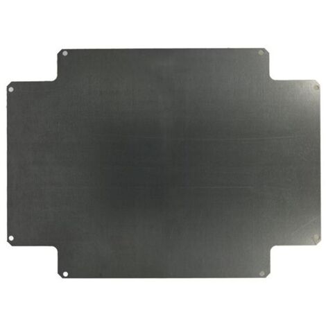 Plaque de montage métal 400x480mm pour boite de dérivation CP
