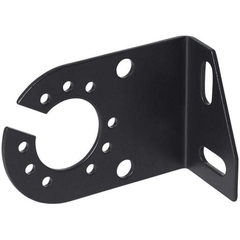 MOBILIBRICO Plaque de montage metal coudee 8 x 5 cm