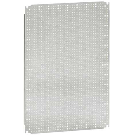plaque de montage perforée - lina 12.5 - 700 x 500 - legrand 036031