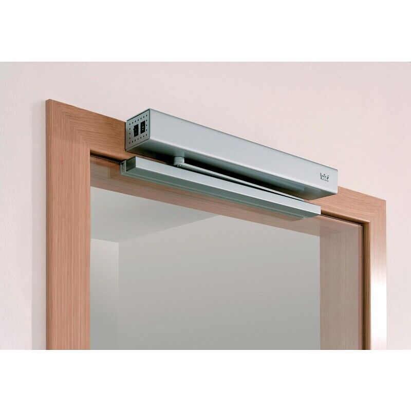 Plaque de montage épaisseur 30 mm pour porte à recouvrement pour ouvre-porte automatique Portéo - DORMAKABA