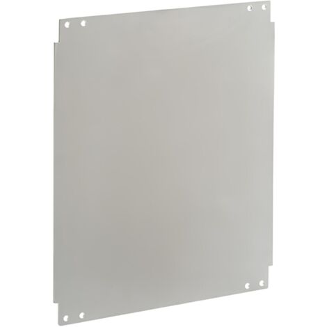 Plaque de montage pour coffret polyester IDE - Dimensions - (HxL) 558x460