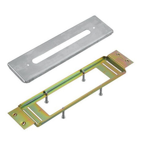 Plaque de montage pour mitigeur bain 4-trou s