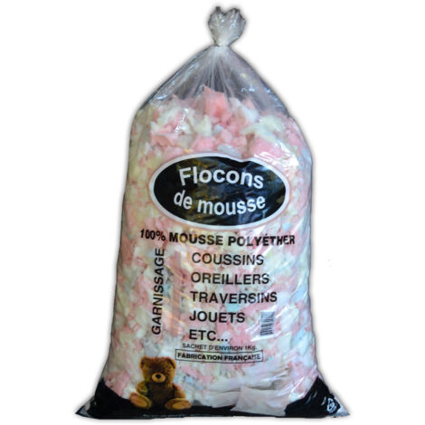 Plaque de mousse polyéther 2 pièces - Sac de mousse