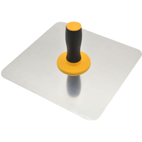 Plaque de plâtre en aluminium avec poignée, support pour planche à plâtre, outil de plâtrage portable