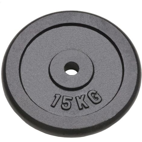 Plaque de poids 2 pcs 2x15 kg Fonte CFW872311