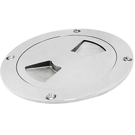 Plaque de pont avec couvercle amovible pour accessoires de bateau, 3 pouces -