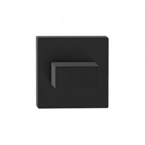 Plaque de porte carrée pour toilettes, noire - MP SZ SZKCW