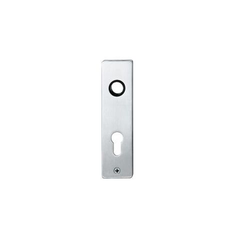 Plaque de porte courte ,BB, 0 14 1402,carré,F69 matt