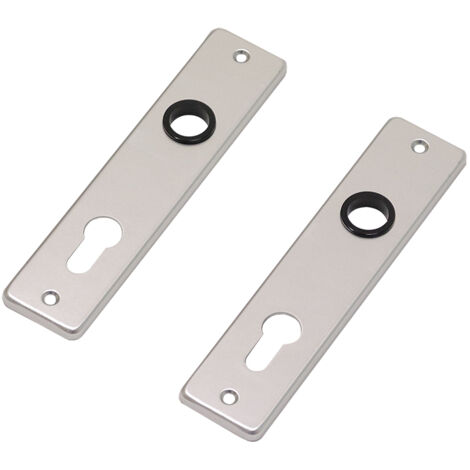 Plaque de porte courte PC72 en aluminium - Par set