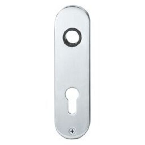Plaque de porte courte ,VK8,WC-R, 0 14 1415,oval,F69 matt