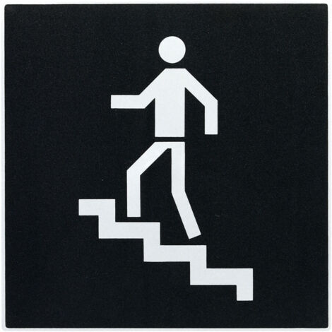 Plaque de porte Escalier de montée - Europe design 200x200mm - 4280103