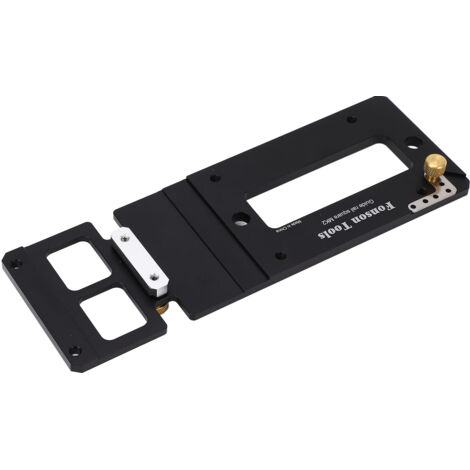 Plaque de positionnement à angle droit pour le travail du bois 260 mm, butée à angle droit 90 degrés, guide-rail pour scie circulaire à main, pince de serrage