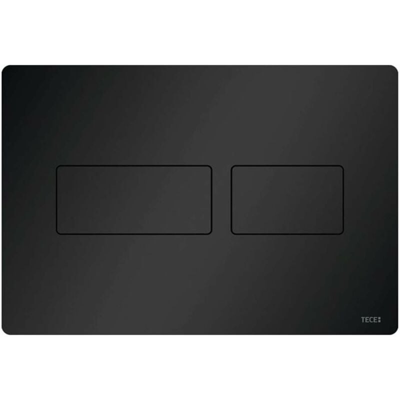 Tece - solid - Commande de chasse d'eau, noir mat 9240416