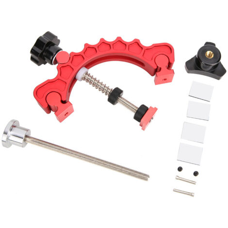 Plaque de pression réglable, serre-joint rapide pour rainure en T, outil de menuiserie