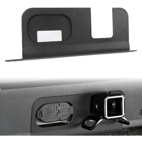 Plaque de protection de pare-chocs arrière de remplacement pour Maverick 2022-2025 avec connecteur 4/7 broches et contour d'attelage.