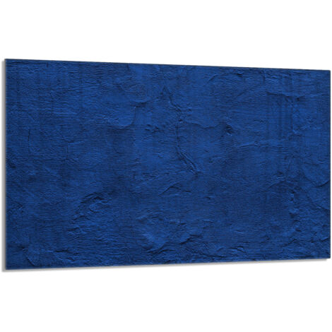 Plaque de protection de poêle en verre 80x52 Ardoise
