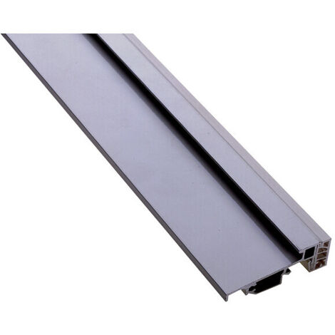 Plaque de protection de porte aluminium argent 250 x 730 mm - BILCOCQ DUVAL