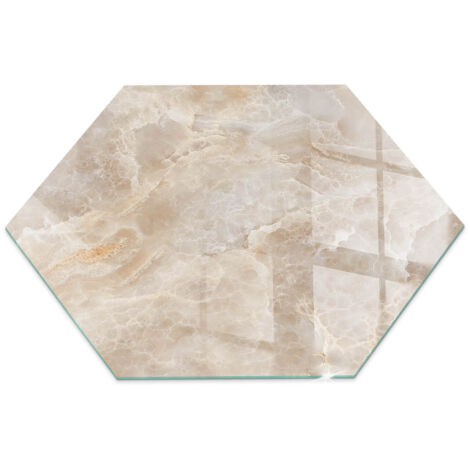 Plaque de protection de sol en verre trempé pour cheminée ou poêle à bois pare-feu contre les étincelles Motif pierre naturelle h40 cm