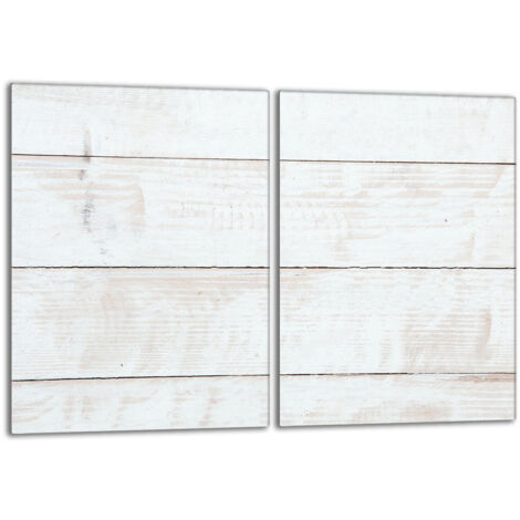 Plaque de protection en verre pour poêle à bois 2x40x52