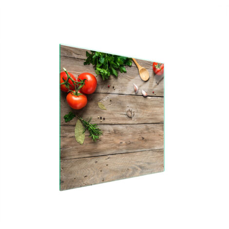 PLAQUE DE PROTECTION EN VERRE POUR POÊLE À BOIS 50x52