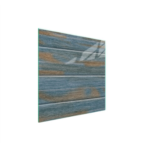 PLAQUE DE PROTECTION EN VERRE POUR POÊLE À BOIS 50x52