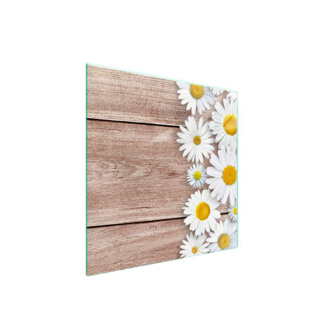 PLAQUE DE PROTECTION EN VERRE POUR POÊLE À BOIS 50x52