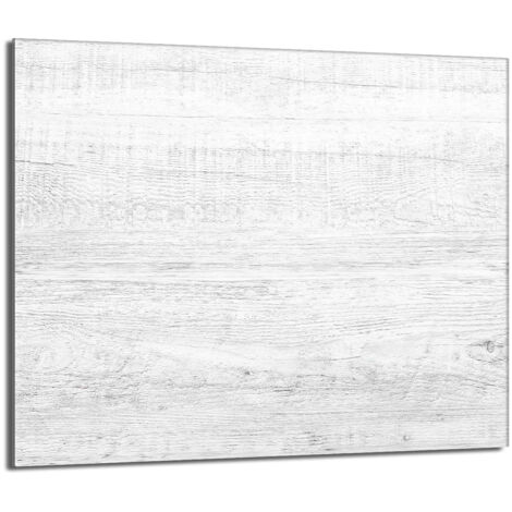 Plaque de protection en verre pour poêle à bois 60x52