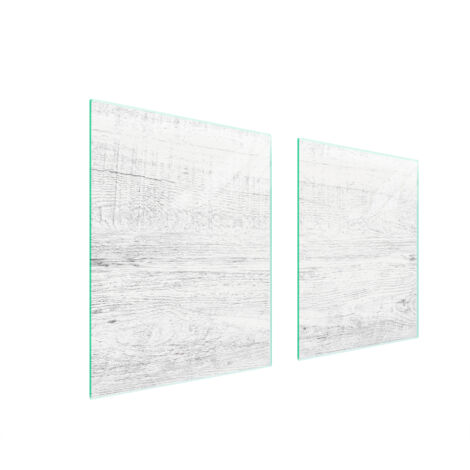 PLAQUE DE PROTECTION EN VERRE POUR POÊLE À BOIS 85x52