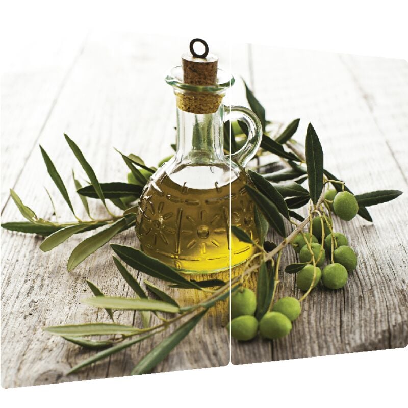 Plaque de Protection en Verre Trempé Universel et Multifonction - Planche à Découper & Plateau en Ve