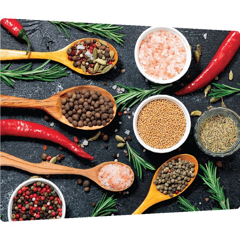 Plaque de Protection en Verre Trempé Universel et Multifonction - Planche à Découper & Plateau en Ve