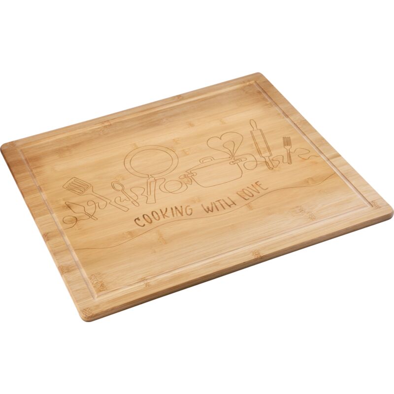 Plaque de protection pour cuisinière, amour, bambou