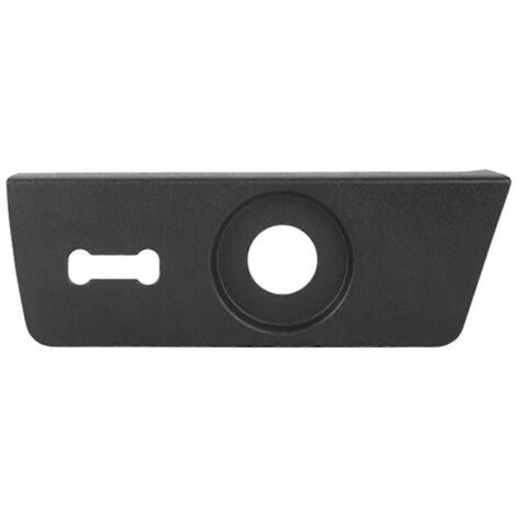 Plaque de protection pour interrupteur de siège électrique latéral (conduite à gauche) - Noir