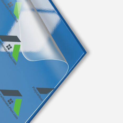 Plaque de PVC Alimentaire 2mm Bleu 2000x1000mm