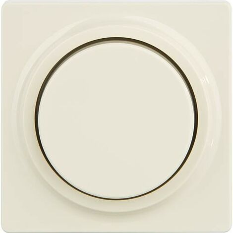 Plaque de recouvrement avec bouton rotatif, blanc electrique / type de protection IP20 / pour variateur / 1pc