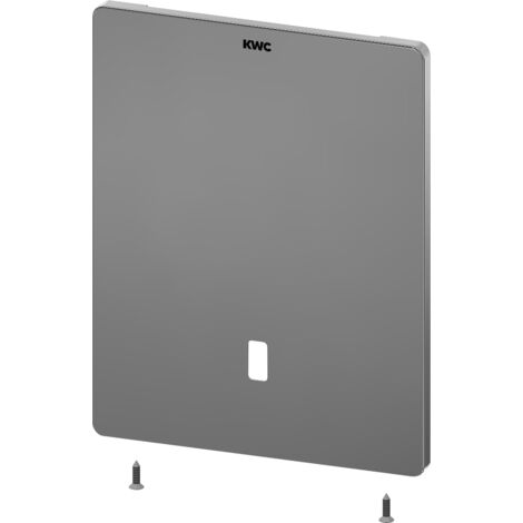 Plaque de recouvrement en acier inoxydable KWC AR, F5, 190x245 mm, support pour capteur, 3600008854