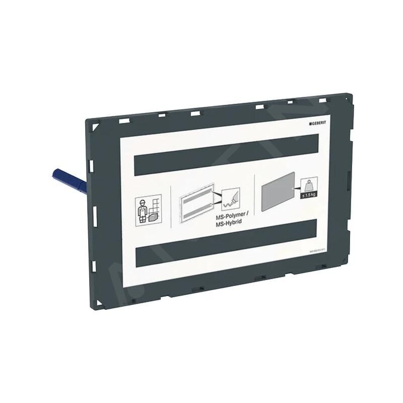 Plaque de recouvrement Sigma, montage affleurant, - Geberit