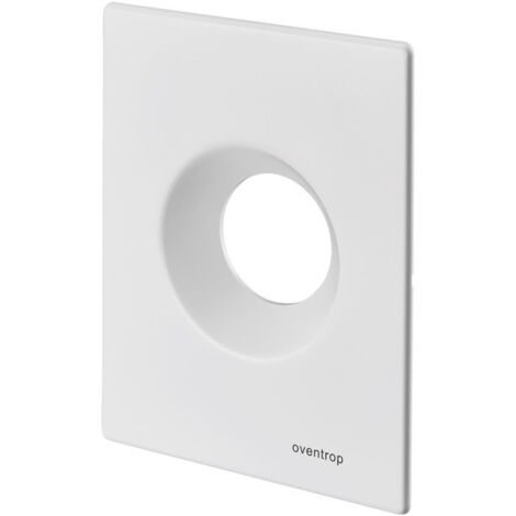 Plaque de recouvrement pour Unibox RTL, T, Vario et plus profondeur d'installation 110 mm, blanc OVENTROP