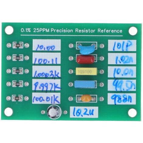 Plaque de référence de résistance 0,1%, carte de capacité 25PPM pour Ad584 LM399