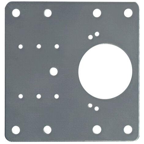 Plaque De Réparation Charnière Coupe Inox Bc14 90x90mm 92625 Micel
