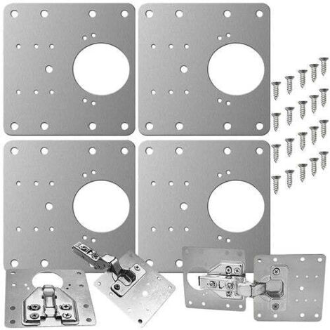 Plaque de reparation de charniere 4 pcs malateque 23032
