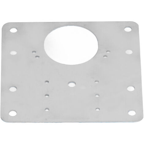 Plaque de Réparation pour Charnière de Meuble en Acier Inoxydable avec Vis Incluses