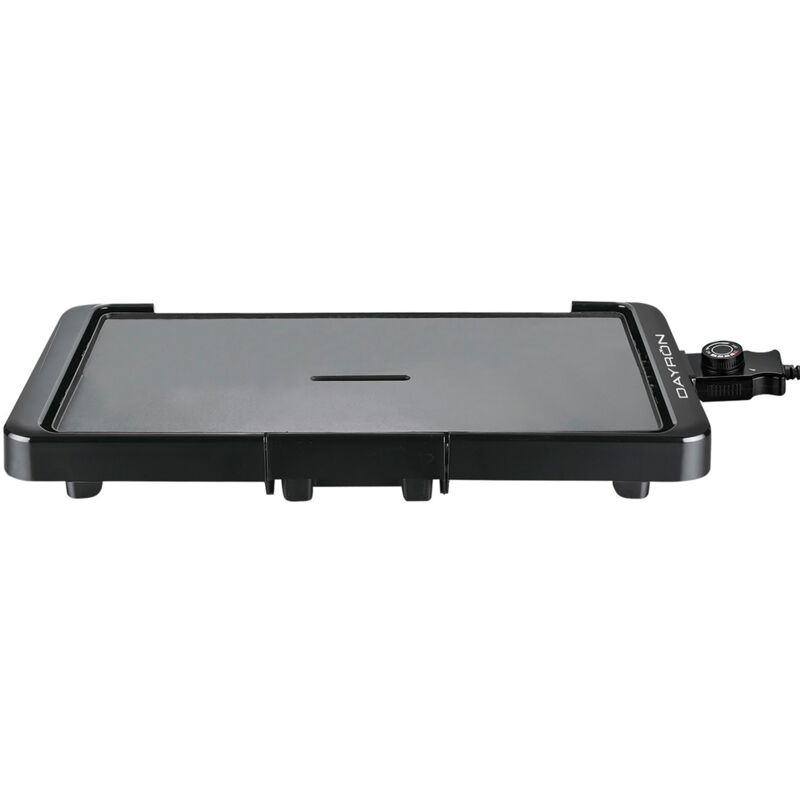 7H DAYRON Gril antiadhésif Gril 2200W Noir
