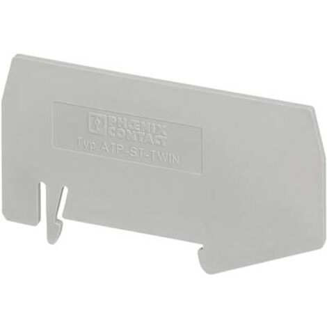 Plaque de séparation Phoenix Contact, série ATP-ST-TWIN pour Bloc de jonction ( Prix pour 1 )