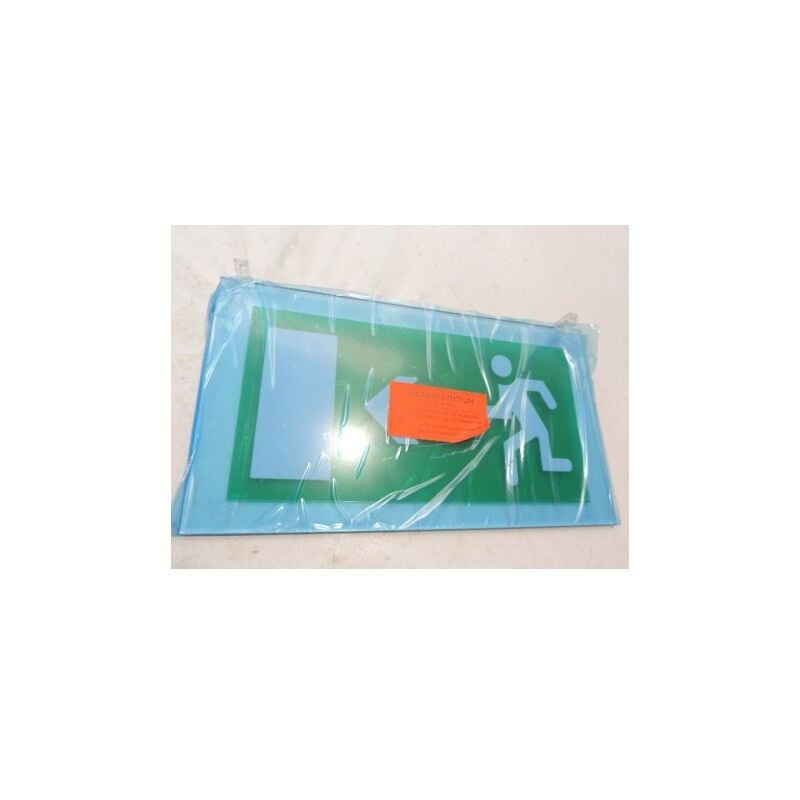 Legrand - Plaque de signalisation avec picto flèche horizontale de sortie gauche ou droite pour baes par tranche Arcor 062582