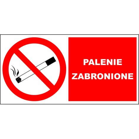 PLAQUE DE SIGNALISATION ZI-38 - INTERDICTION DE FUMER 200X400