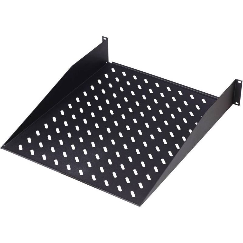 digitus DN-19 TRAY-2-SW étagère fixe noire 16 pouces