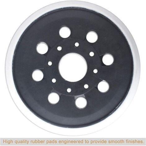 Plaque de support de 125 mm, compatible avec Bosch PEX 220 A, GEX 125-1 AE, PEX 220 AE, Skil 7402/7490, lot de 2